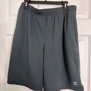 Champion Men's Dark Gray Athletic Shorts